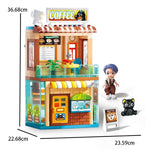 Jeu de bloc coffee shop 116 pcs
