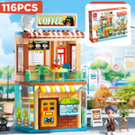 Jeu de bloc coffee shop 116 pcs
