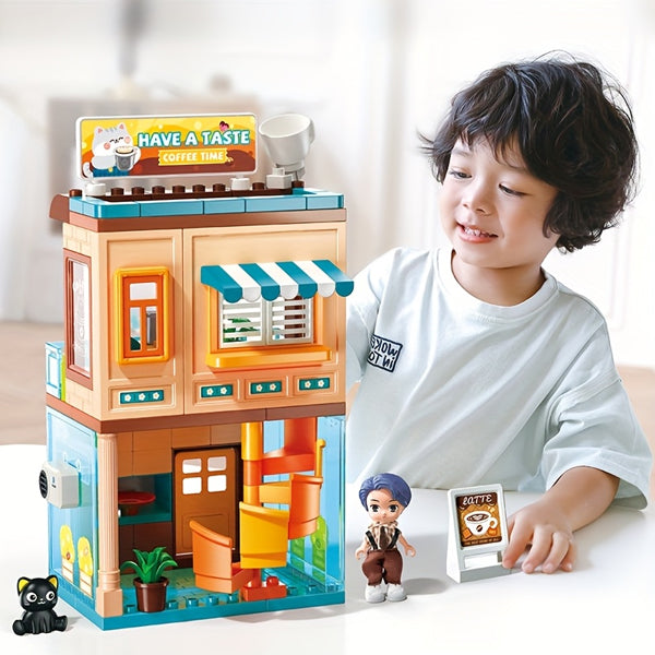 Jeu de bloc coffee shop 116 pcs