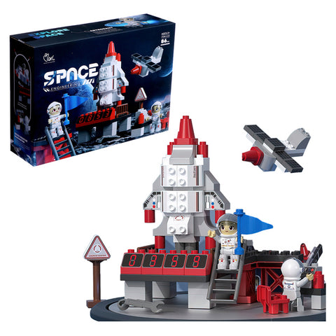 Jeu de bloc d’ingénierie spatiale 86 pcs