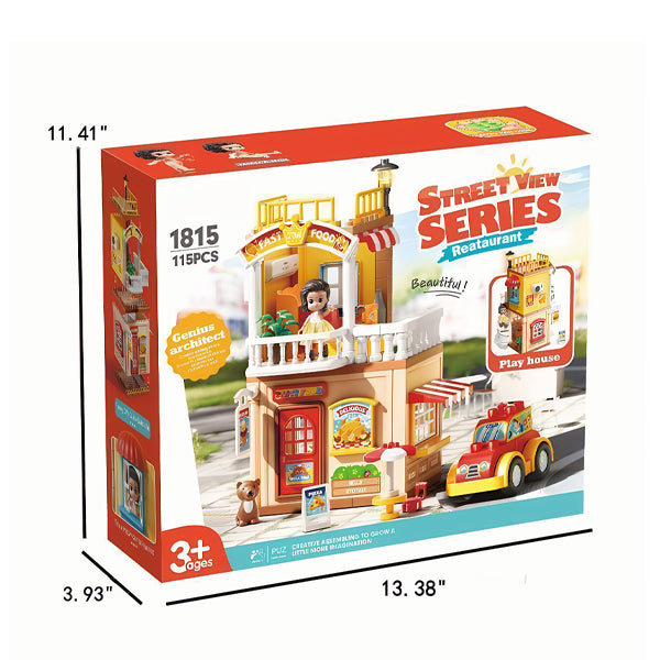 Jeu de bloc restaurant 115 pcs