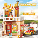 Jeu de bloc restaurant 115 pcs