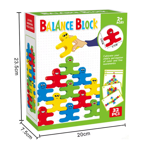 Jeu de blocs magnétique 32 pcs