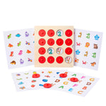 Jeu de mémoire en bois