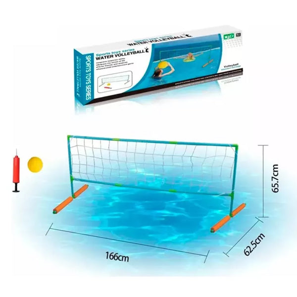 Jeu de volley-ball aquatique