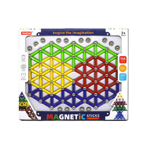Jeu des pièces magnétiques 168 pcs
