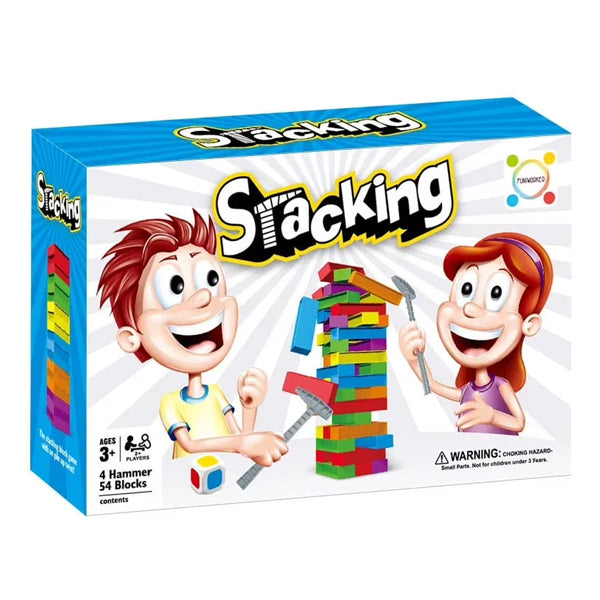 Jeu stacking avec 4 marteaux