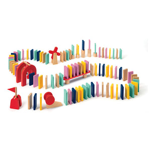 OXYBUL - Jeu de dominos en bois aventures