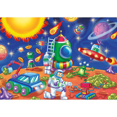 Jumbo - Puzzle Space Explorers 24 pièces géantes mon jouet
