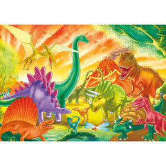 Jumbo - Puzzle The Age Of Dinosaurs 50 pièces géantes mon jouet