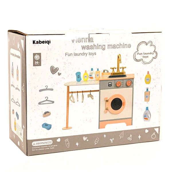 KABEIQI - Machine à laver Vienna en bois