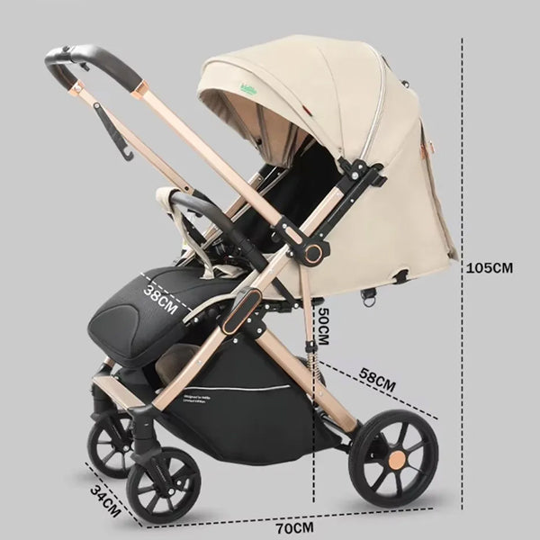 KIDILO - Poussette réversible Z8
