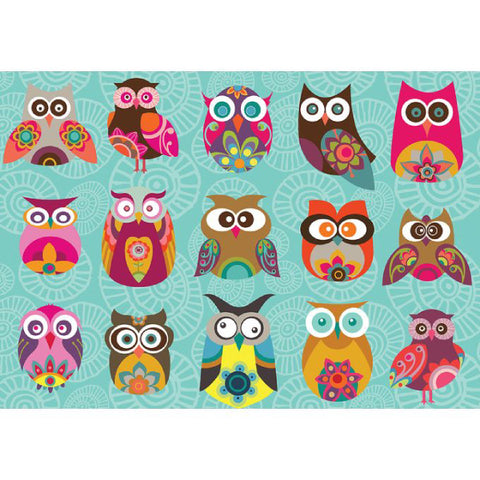 KS - Puzzle Multi Owls 500 pcs