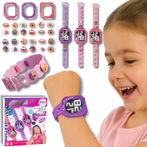 Kit création 2 en 1 bracelets et montres