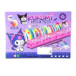 Kit d’élastiques Loom colorés Kuromi