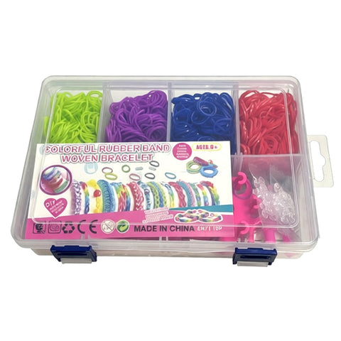 Kit d’élastiques Loom colorés