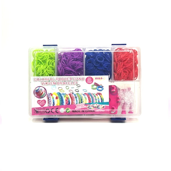 Kit d’élastiques Loom colorés