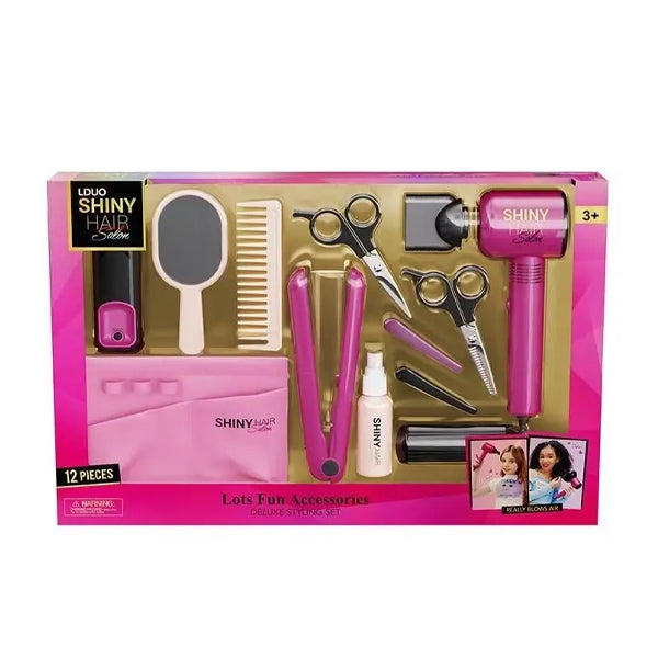 Kit de coiffure Shiny Hair 12 pcs