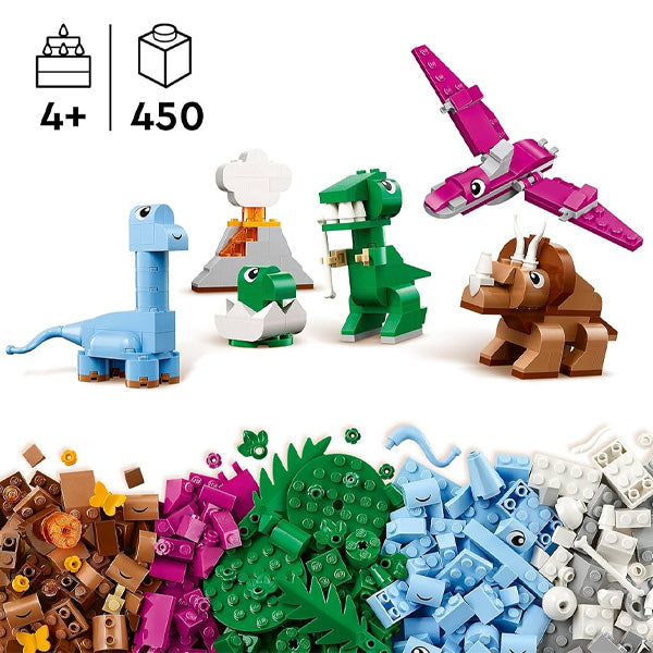 LEGO® Classic – Les Dinosaures Créatifs – 450 pcs