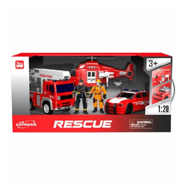LS-EXPRESS - Pack de pompier 1:20
