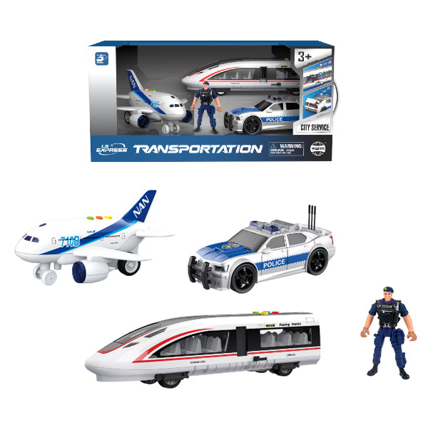 LS-EXPRESS - Set véhicules de police