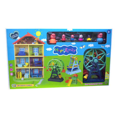 Maison Peppa Pig avec grande roue