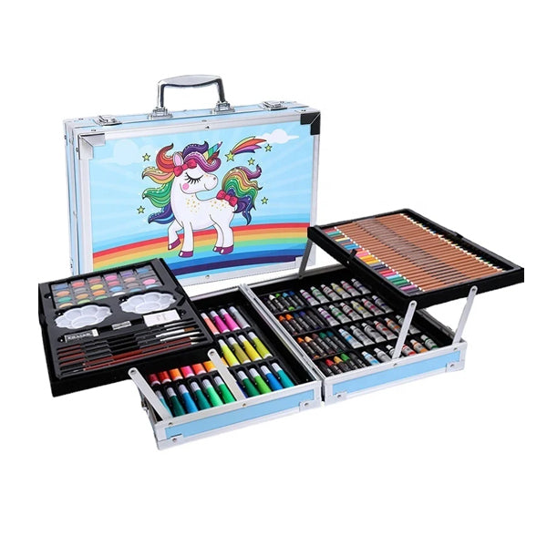 Mallette de coloriage licorne