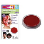 Maquillage au gras rouge