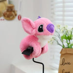 Mini peluche Stitch / Angel avec bracelet à claque