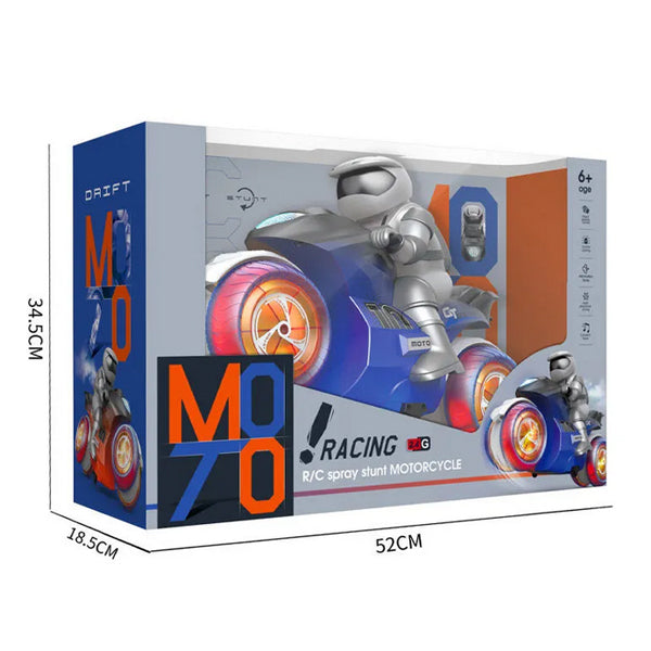 Moto 10 R/C avec spray d'eau