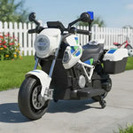 Moto à batterie Police 12V