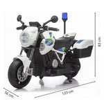 Moto à batterie Police 12V