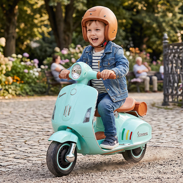 Mybebe - Moto à batterie Vespa 12V