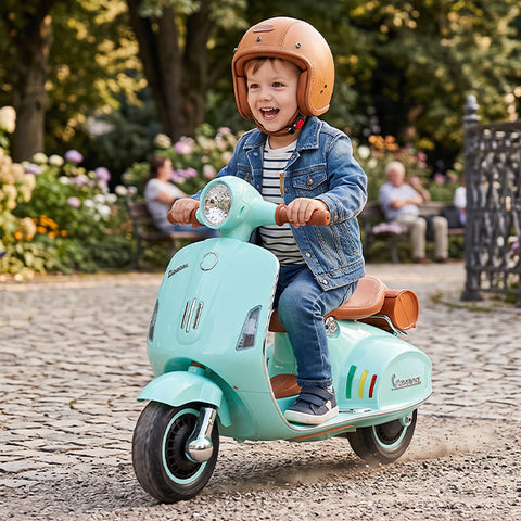 Mybebe - Moto à batterie Vespa 12V