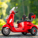 Mybebe - Moto à batterie Vespa 2 places 12V