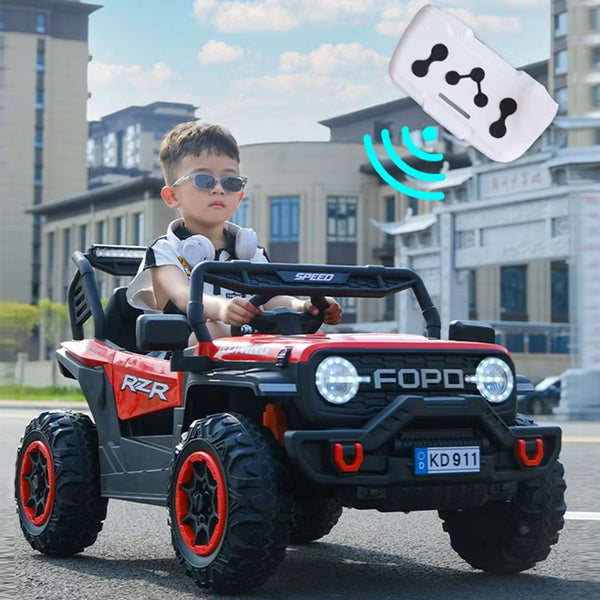 Mybebe - Voiture à batterie 4x4 FOPO 12V