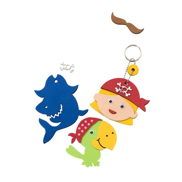 OXYBUL - 6 porte clefs Pirates