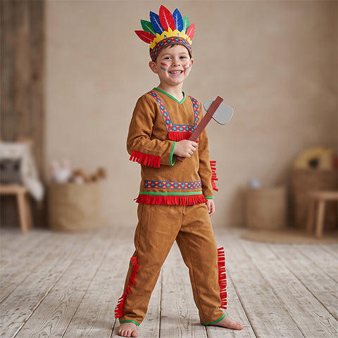 OXYBUL -  Déguisement indien 3-5 ans