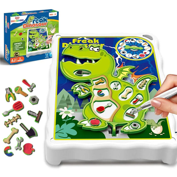 Opération électronique dinosaure