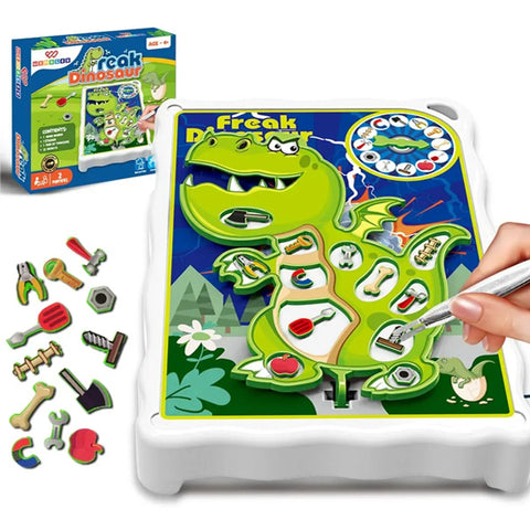 Opération électronique dinosaure