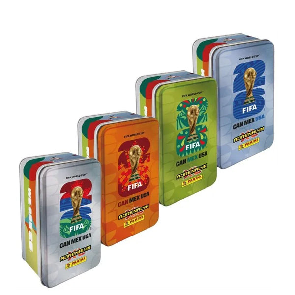 PANINI - Boite métallique Coupe du Monde 2026 - ADRENALYN XL