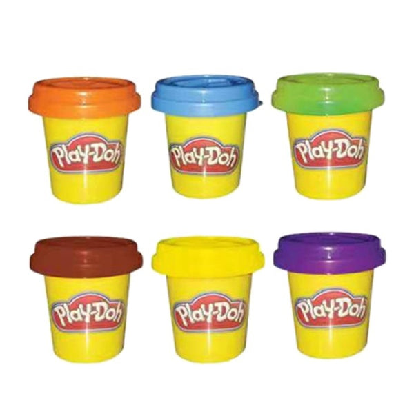 PLAY-DOH - 6 Pots de pâte à modeler