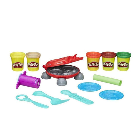 PLAY-DOH - Pâte à modeler burger 5 pots