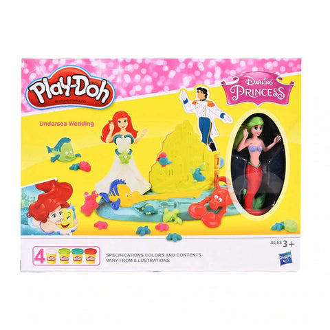 PLAY-DOH - Pâte à modeler princesse disney 4 pots