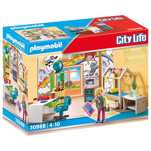 Playmobil City life-Chambre adolescent 70 pcs