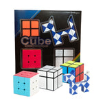 Pack 4 cubes rubic Chien