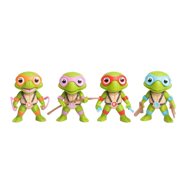 Pack 4 figurines Tortue Ninja