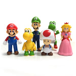Pack 6 figurines Super Mario