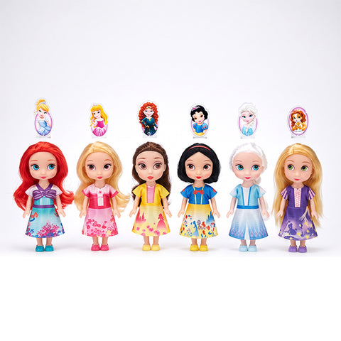 Pack 6 figurines princesses