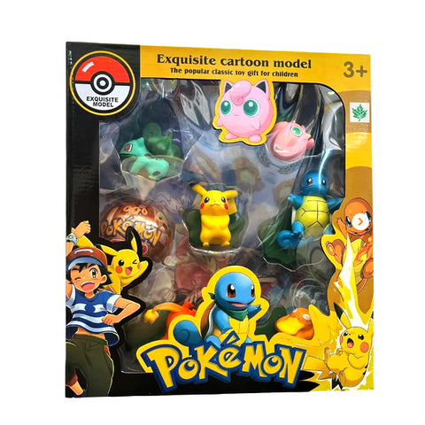Pack 7 figurines POKEMON 2024